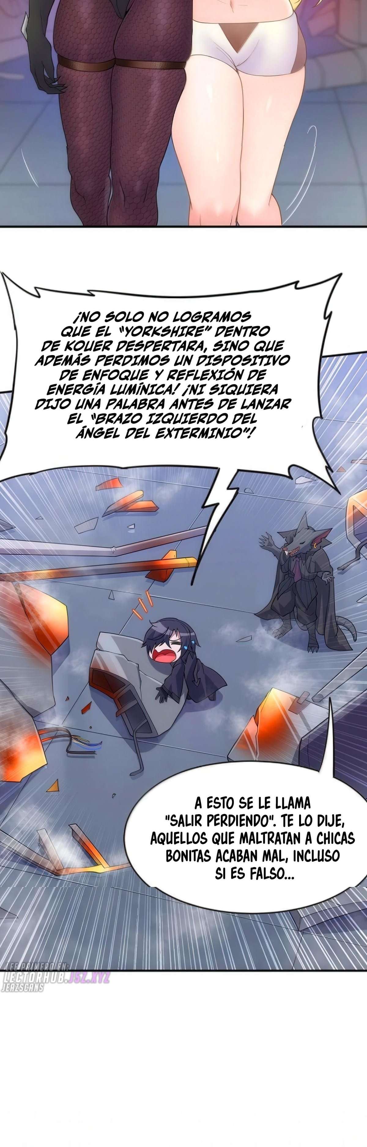 El malvado alquimista no logra controlar a su propio experimento. — Capítulo 57 — 4