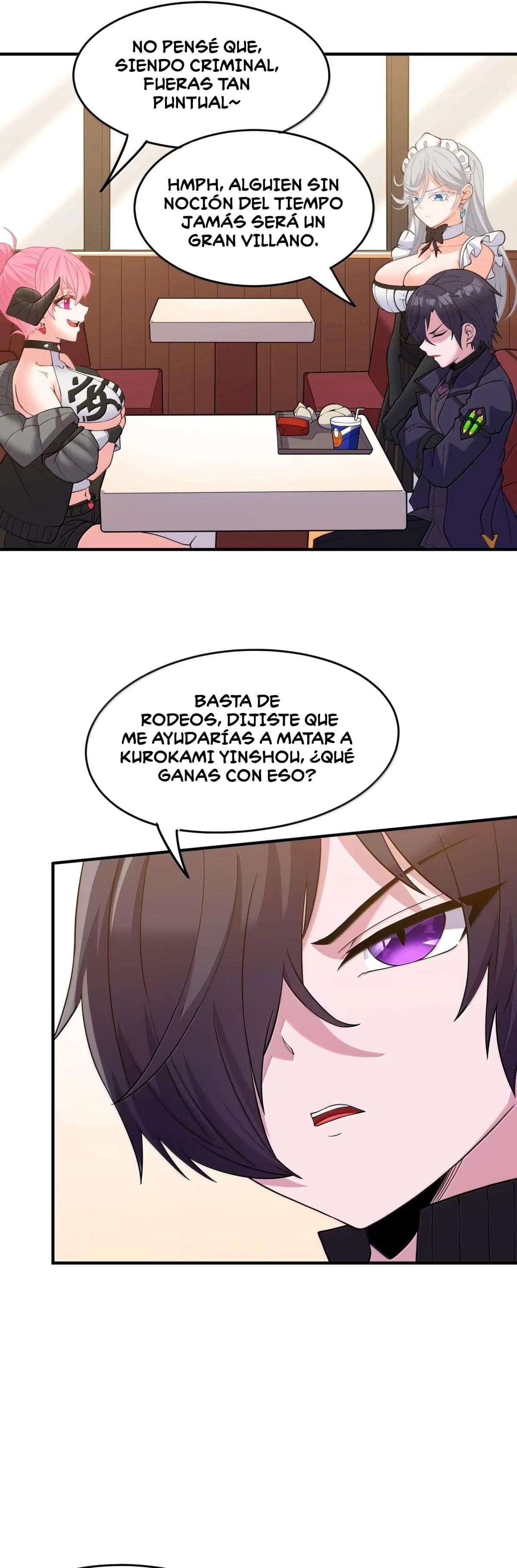 El malvado alquimista no logra controlar a su propio experimento. — Capítulo 52 — 33