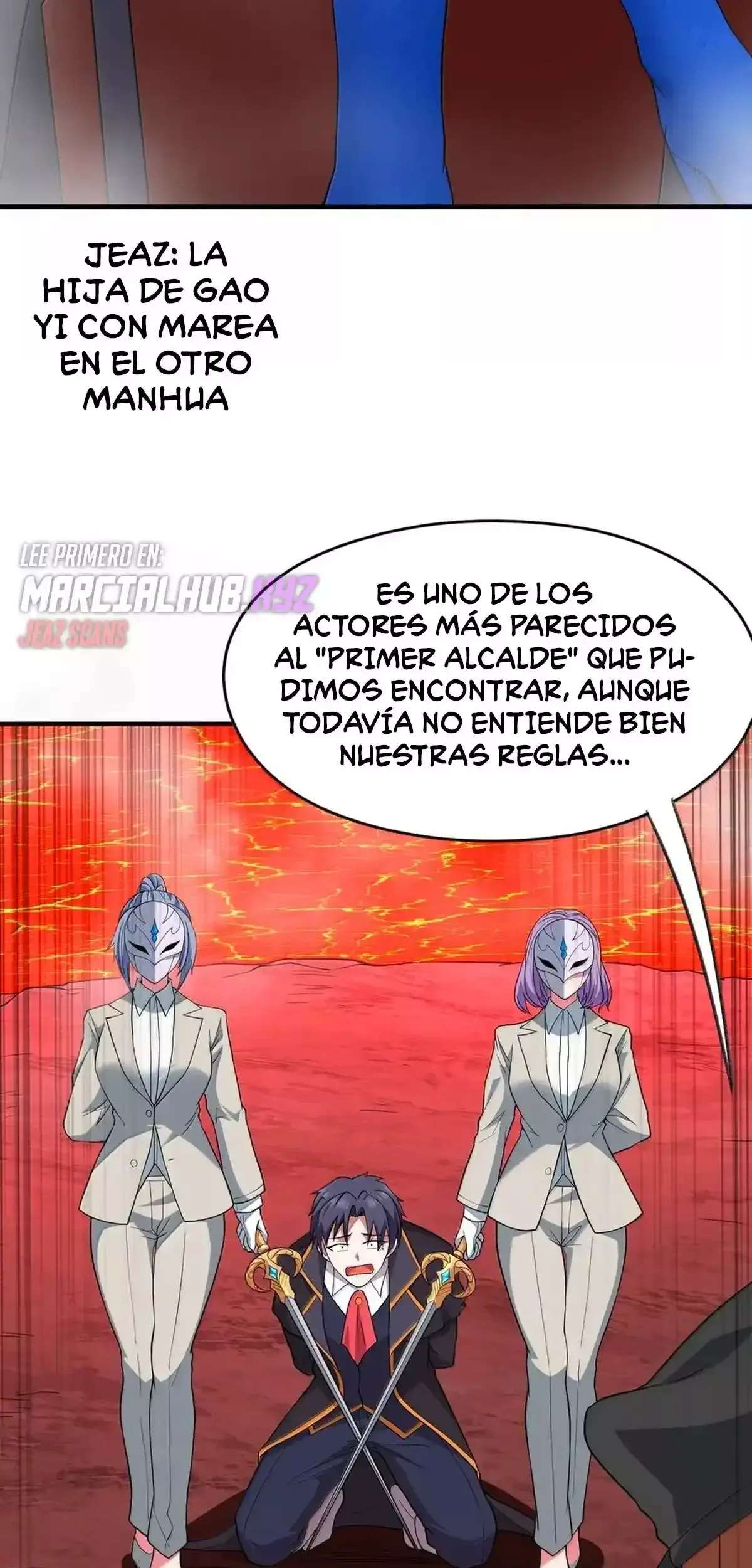El malvado alquimista no logra controlar a su propio experimento. — Capítulo 15 — 21