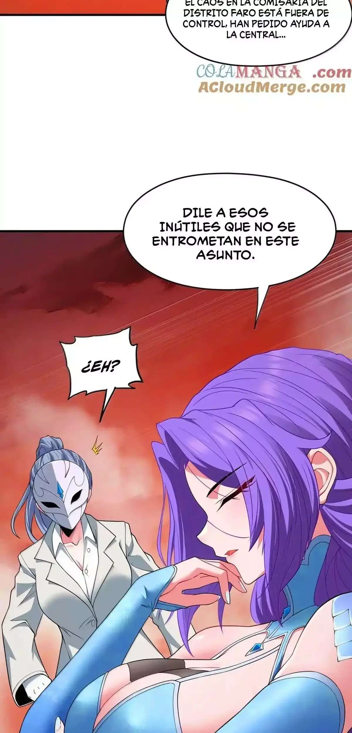 El malvado alquimista no logra controlar a su propio experimento. — Capítulo 15 — 31