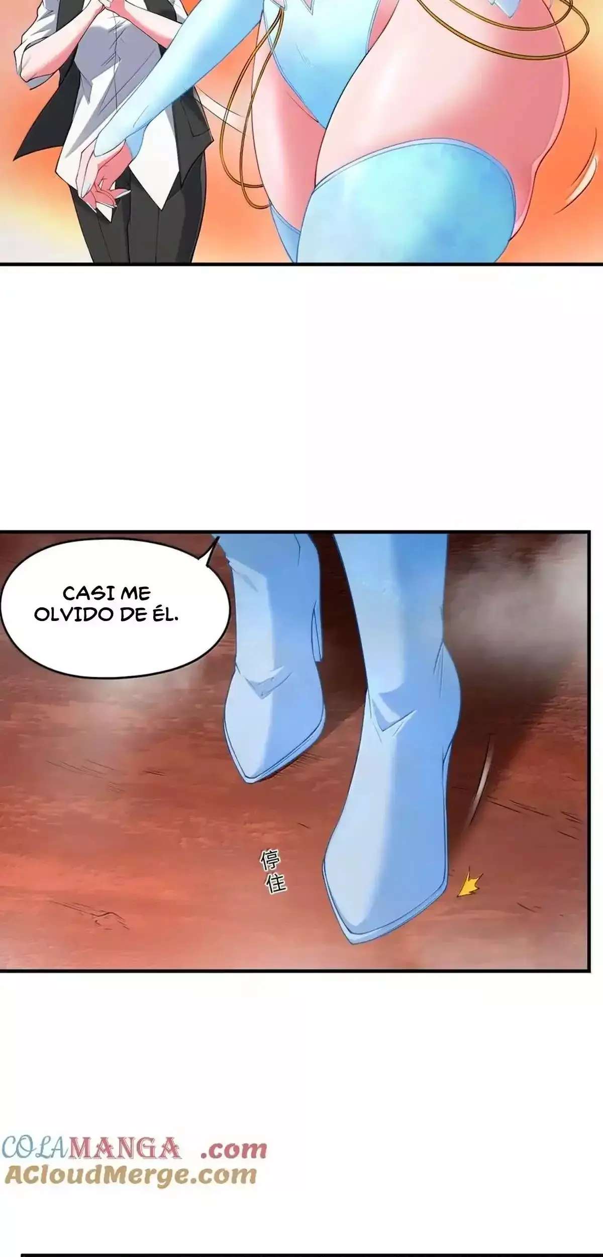 El malvado alquimista no logra controlar a su propio experimento. — Capítulo 15 — 38