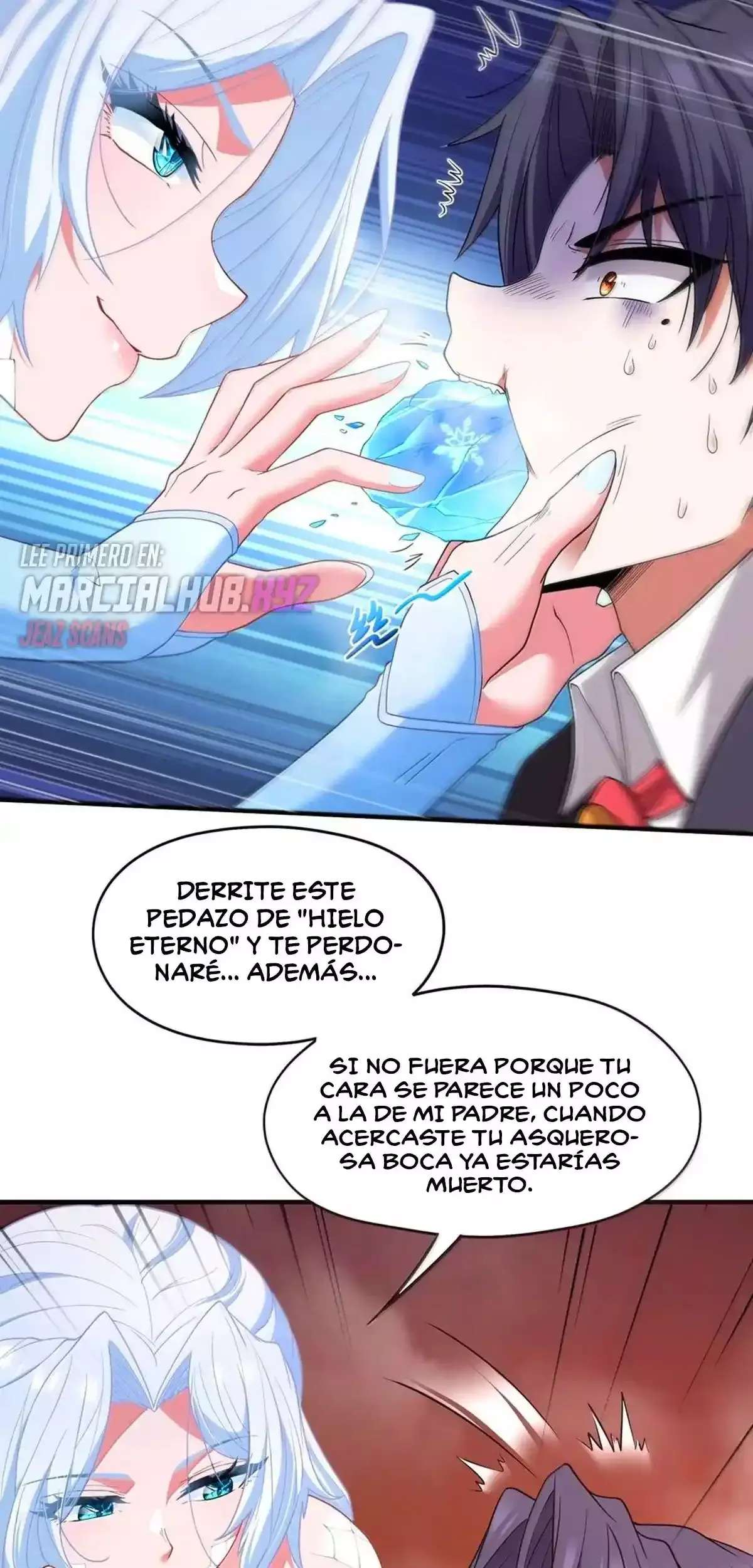 El malvado alquimista no logra controlar a su propio experimento. — Capítulo 15 — 42