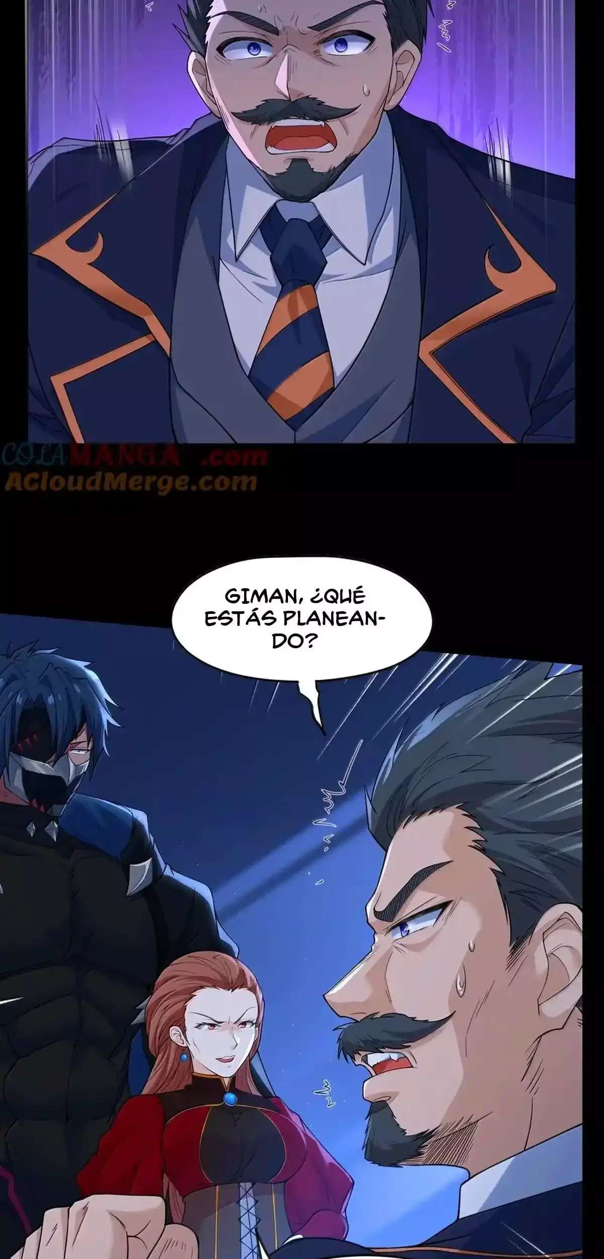 El malvado alquimista no logra controlar a su propio experimento. — Capítulo 15 — 56