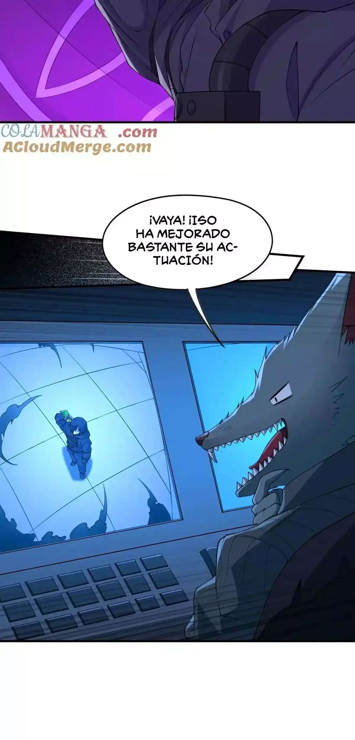 El malvado alquimista no logra controlar a su propio experimento. — Capítulo 14 — 17