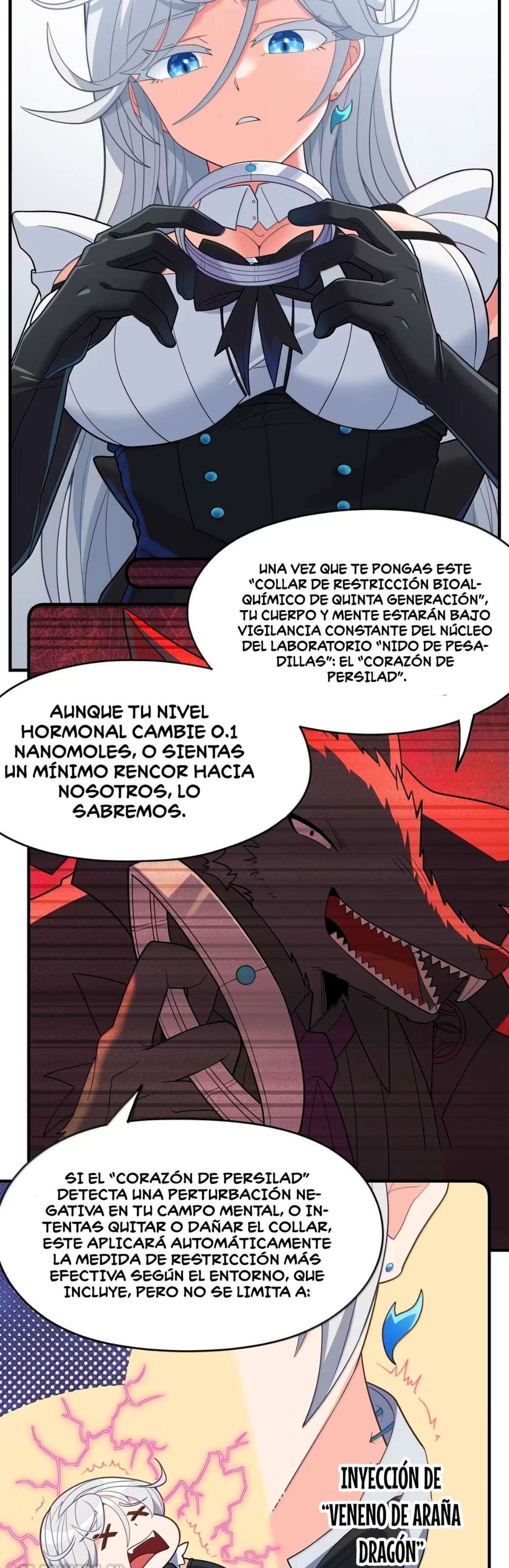 El malvado alquimista no logra controlar a su propio experimento. — Capítulo 42 — 33