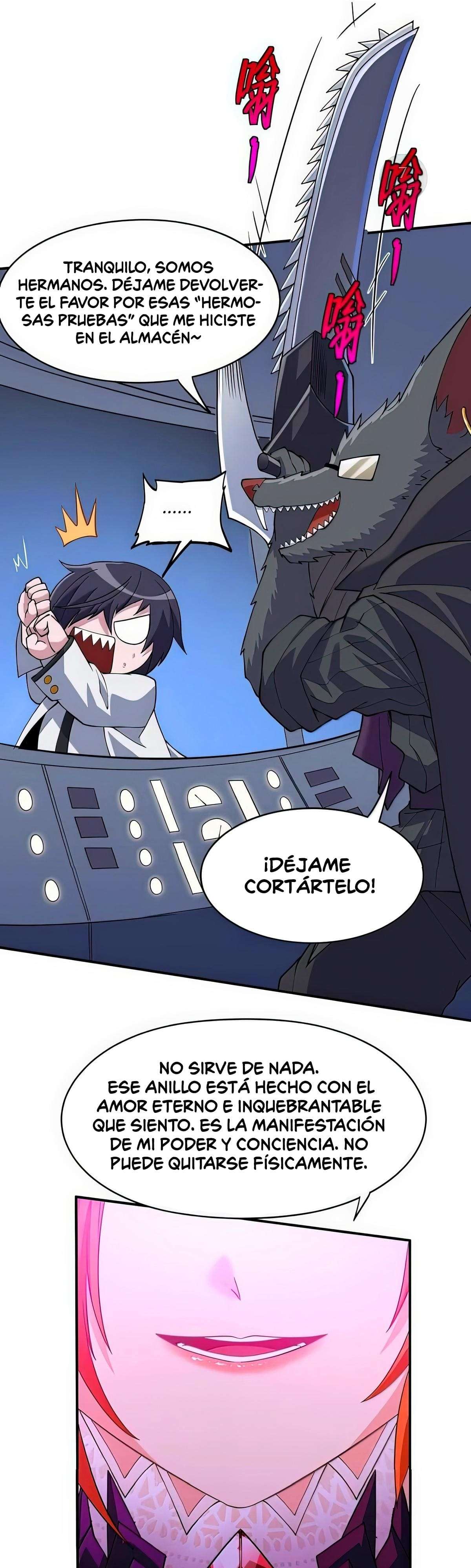 El malvado alquimista no logra controlar a su propio experimento. — Capítulo 45 — 48