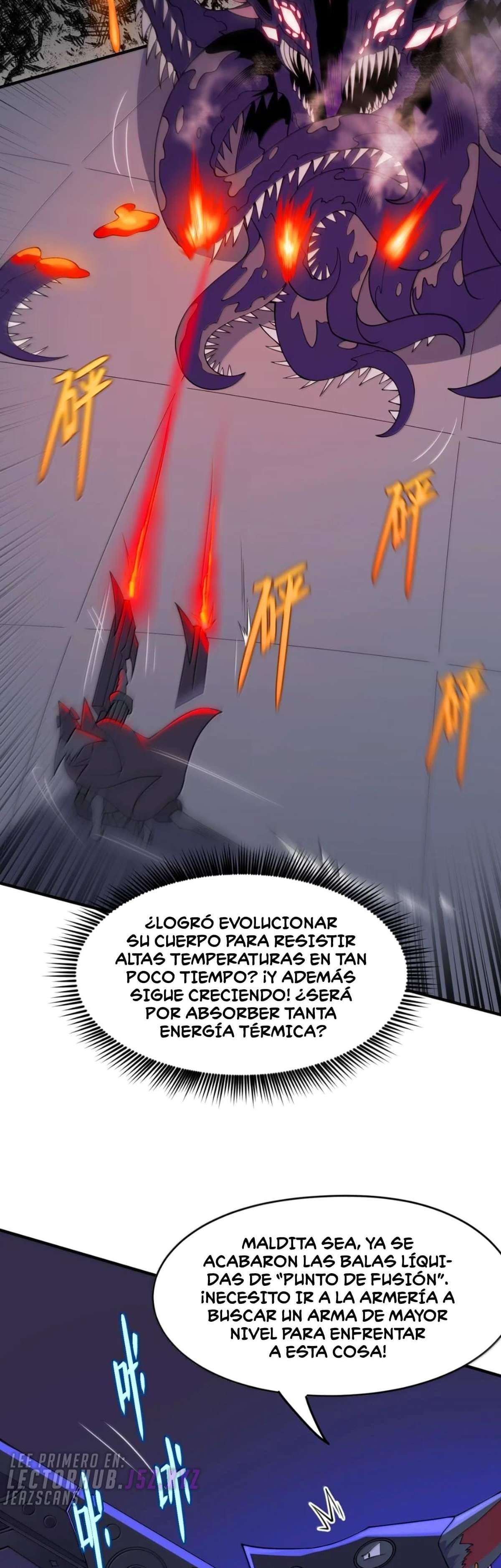 El malvado alquimista no logra controlar a su propio experimento. — Capítulo 39 — 7