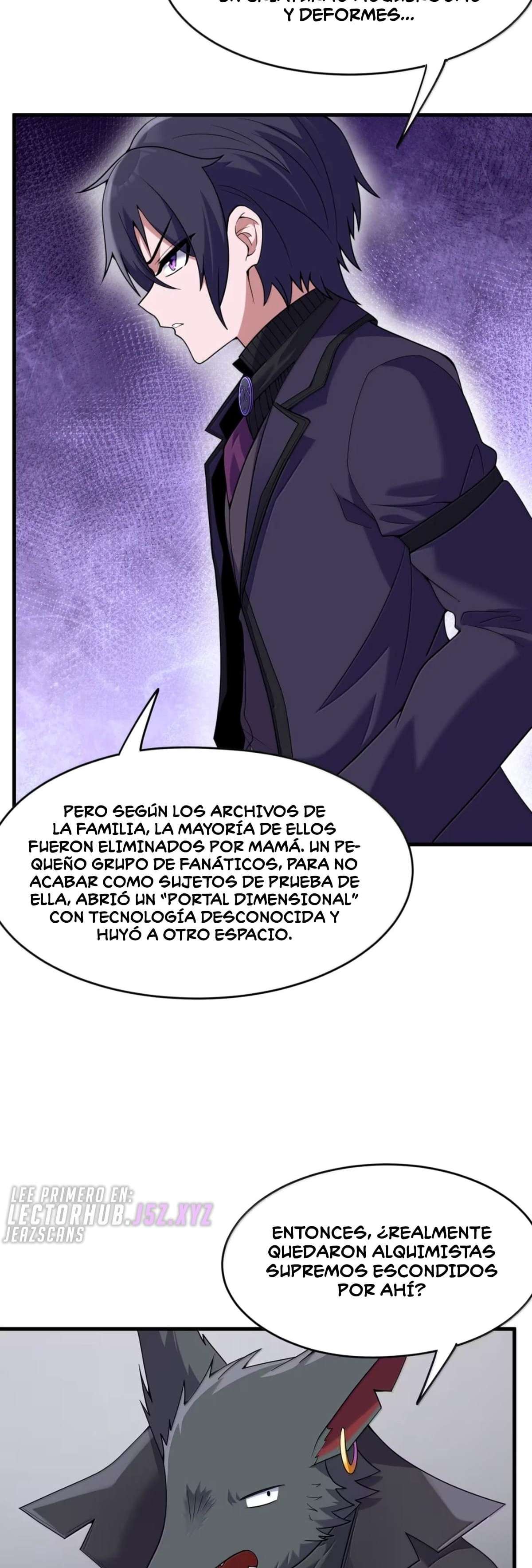 El malvado alquimista no logra controlar a su propio experimento. — Capítulo 39 — 23