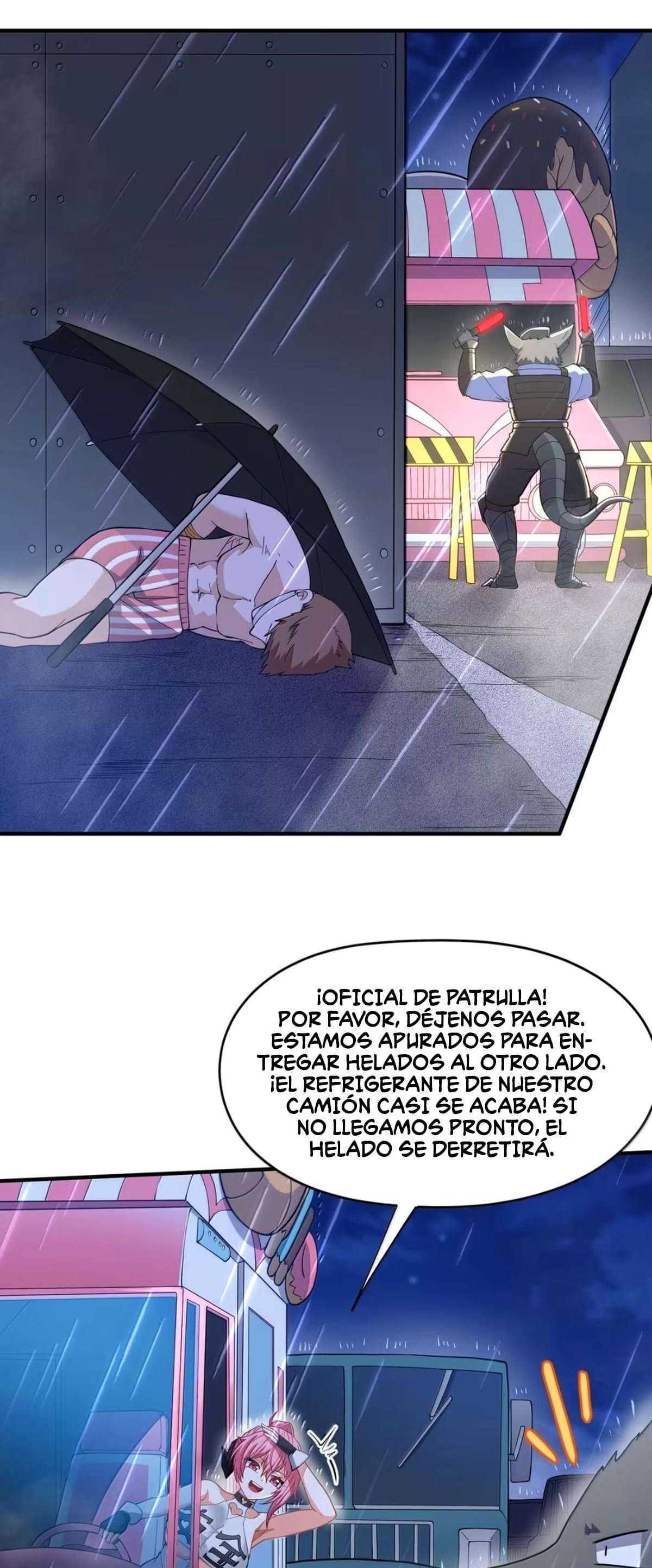 El malvado alquimista no logra controlar a su propio experimento. — Capítulo 32 — 8