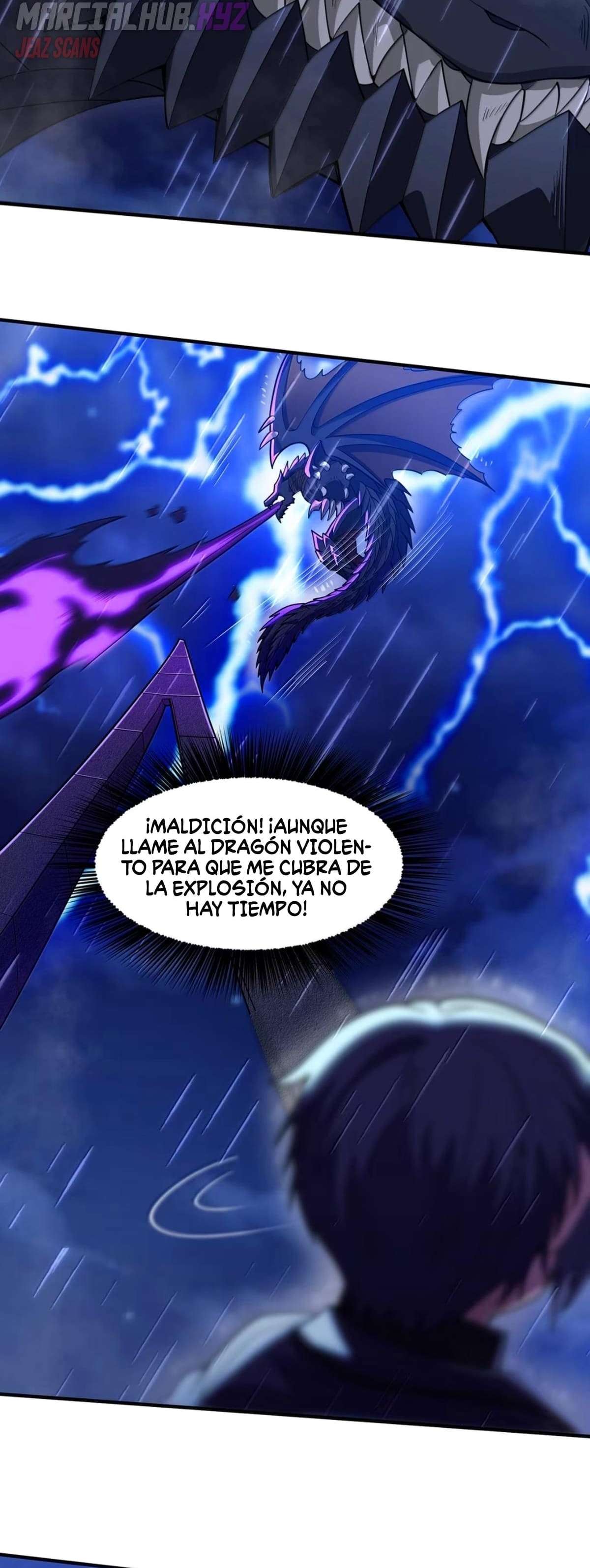 El malvado alquimista no logra controlar a su propio experimento. — Capítulo 32 — 18