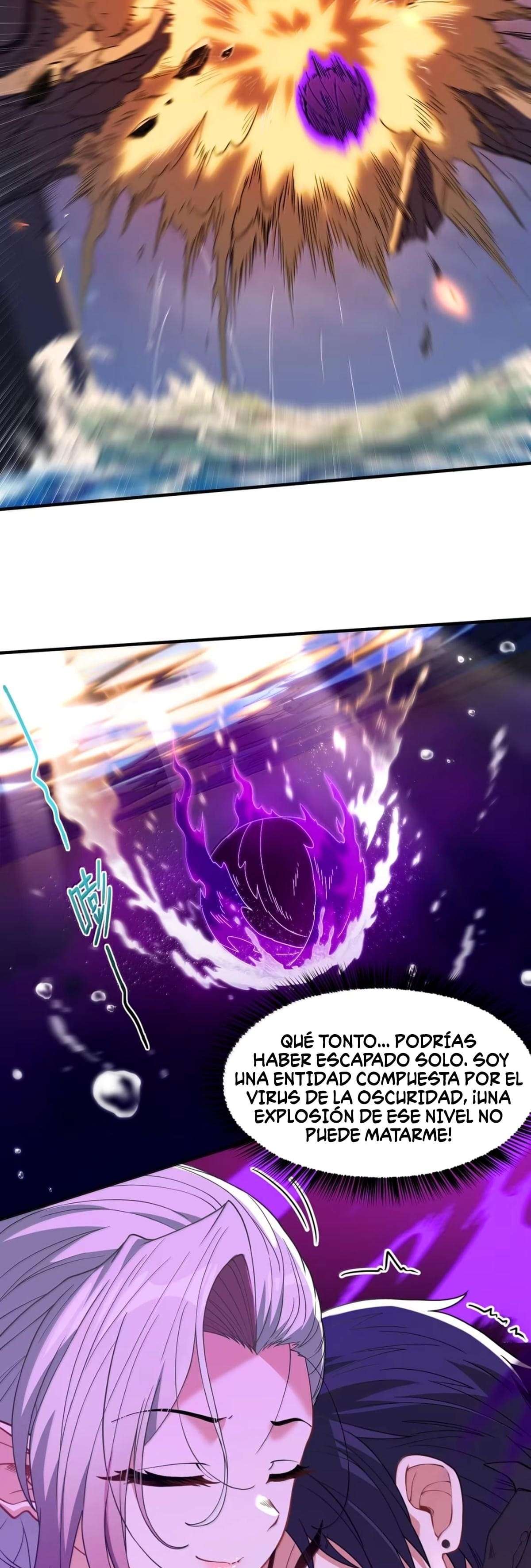 El malvado alquimista no logra controlar a su propio experimento. — Capítulo 32 — 46