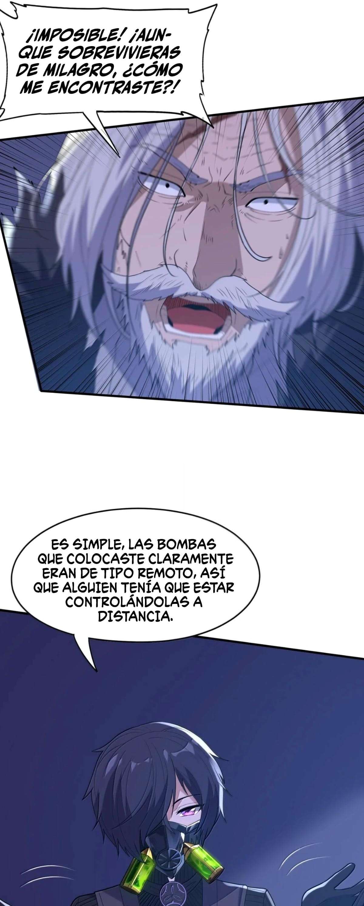El malvado alquimista no logra controlar a su propio experimento. — Capítulo 32 — 50