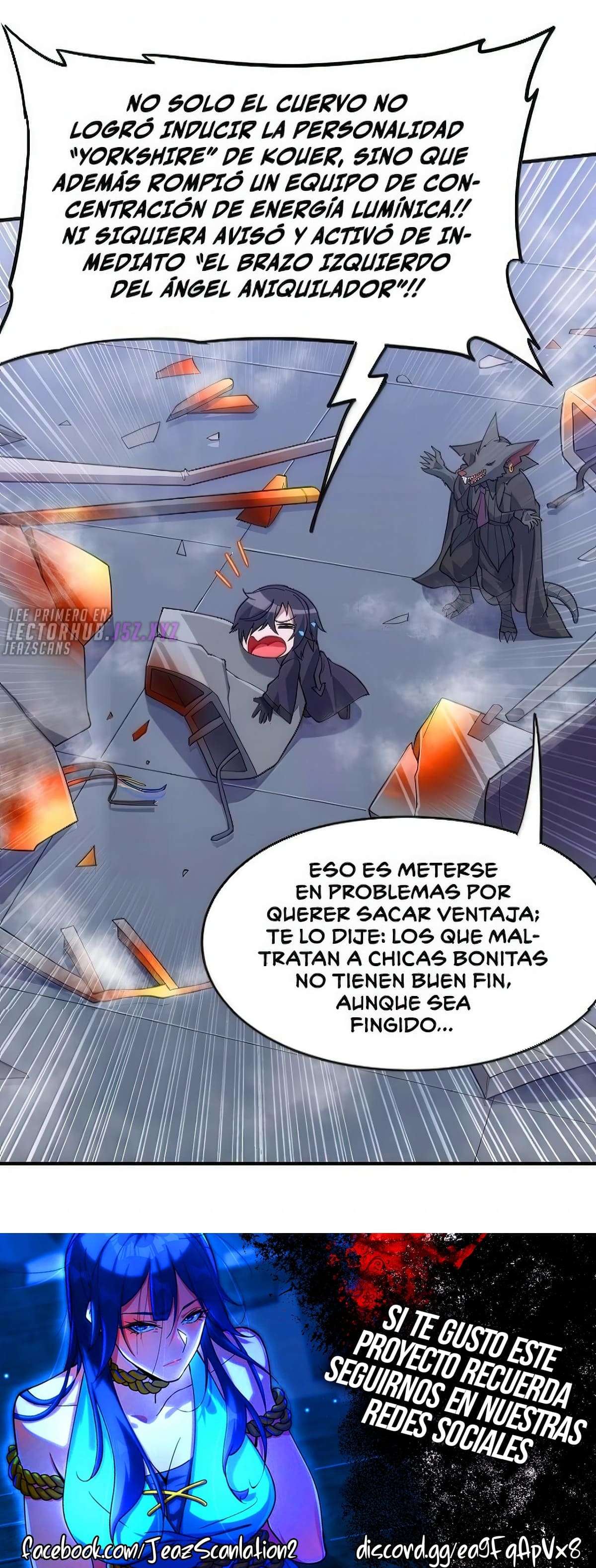 El malvado alquimista no logra controlar a su propio experimento. — Capítulo 56 — 47