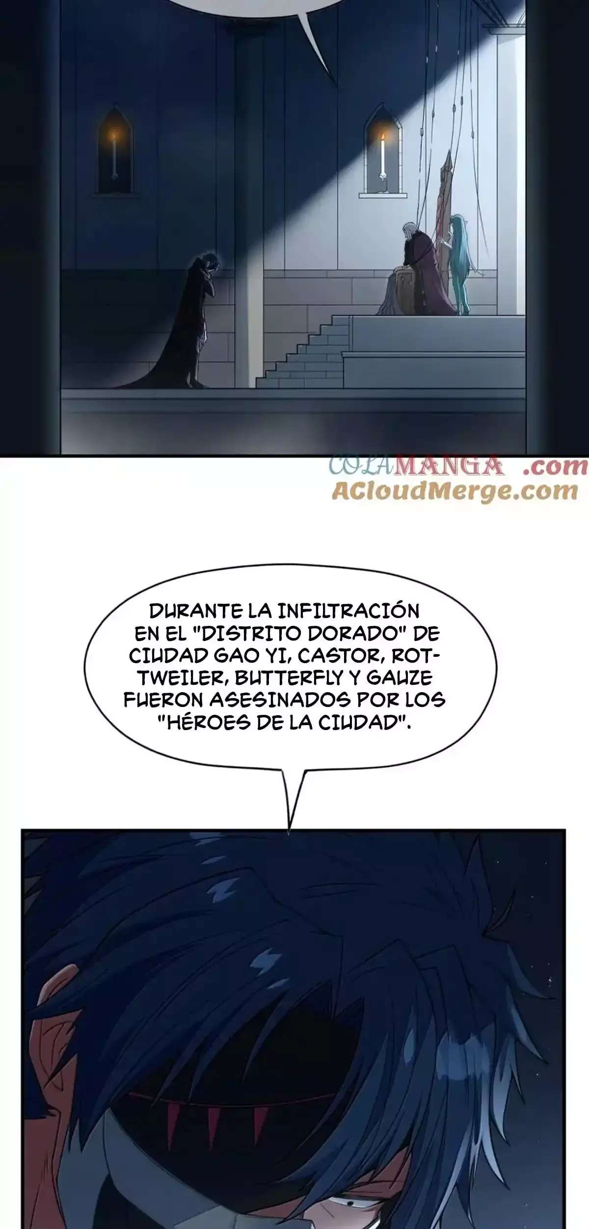 El malvado alquimista no logra controlar a su propio experimento. — Capítulo 16 — 8