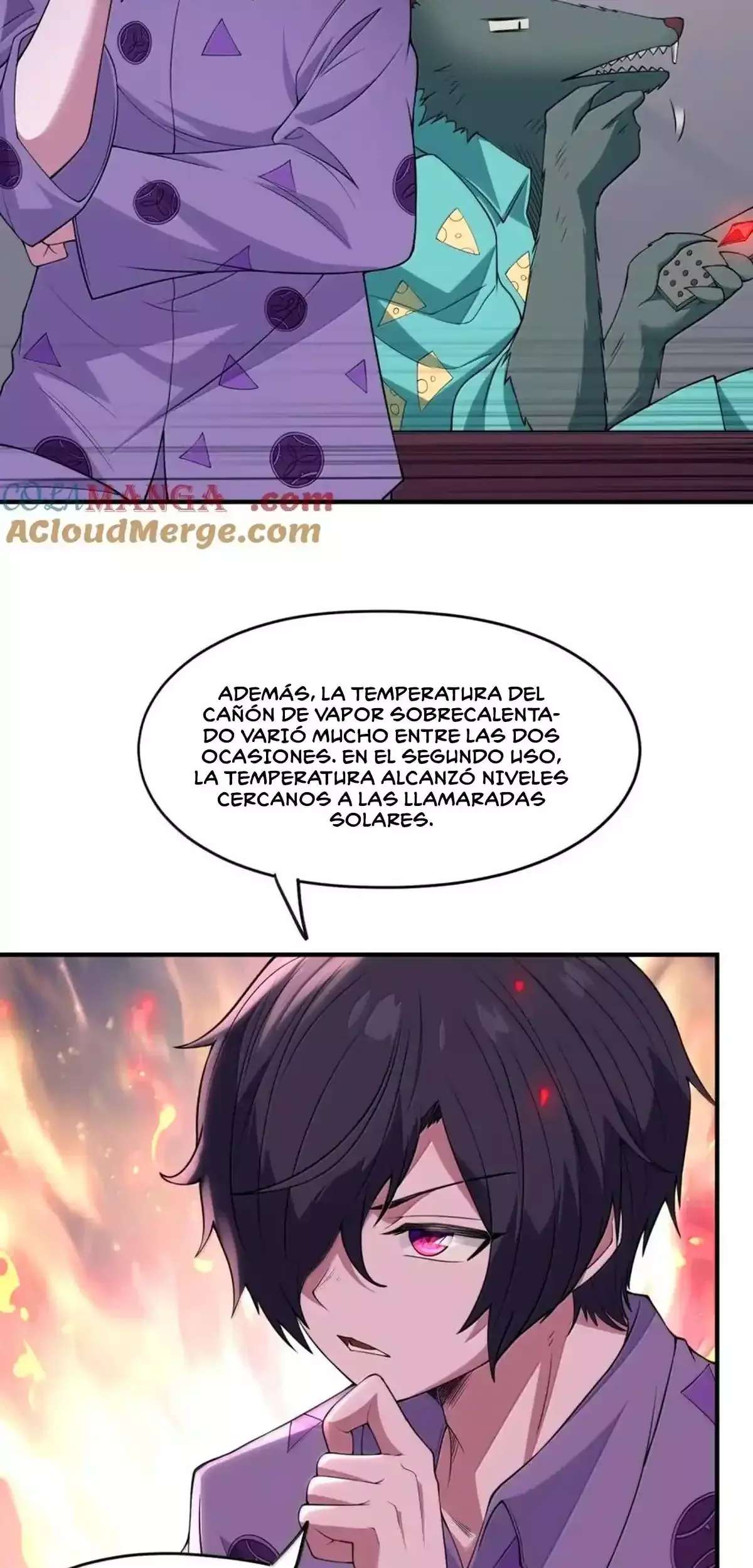 El malvado alquimista no logra controlar a su propio experimento. — Capítulo 16 — 26