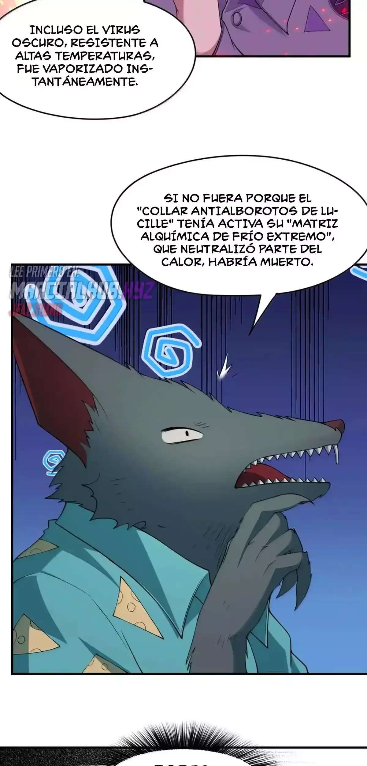 El malvado alquimista no logra controlar a su propio experimento. — Capítulo 16 — 27