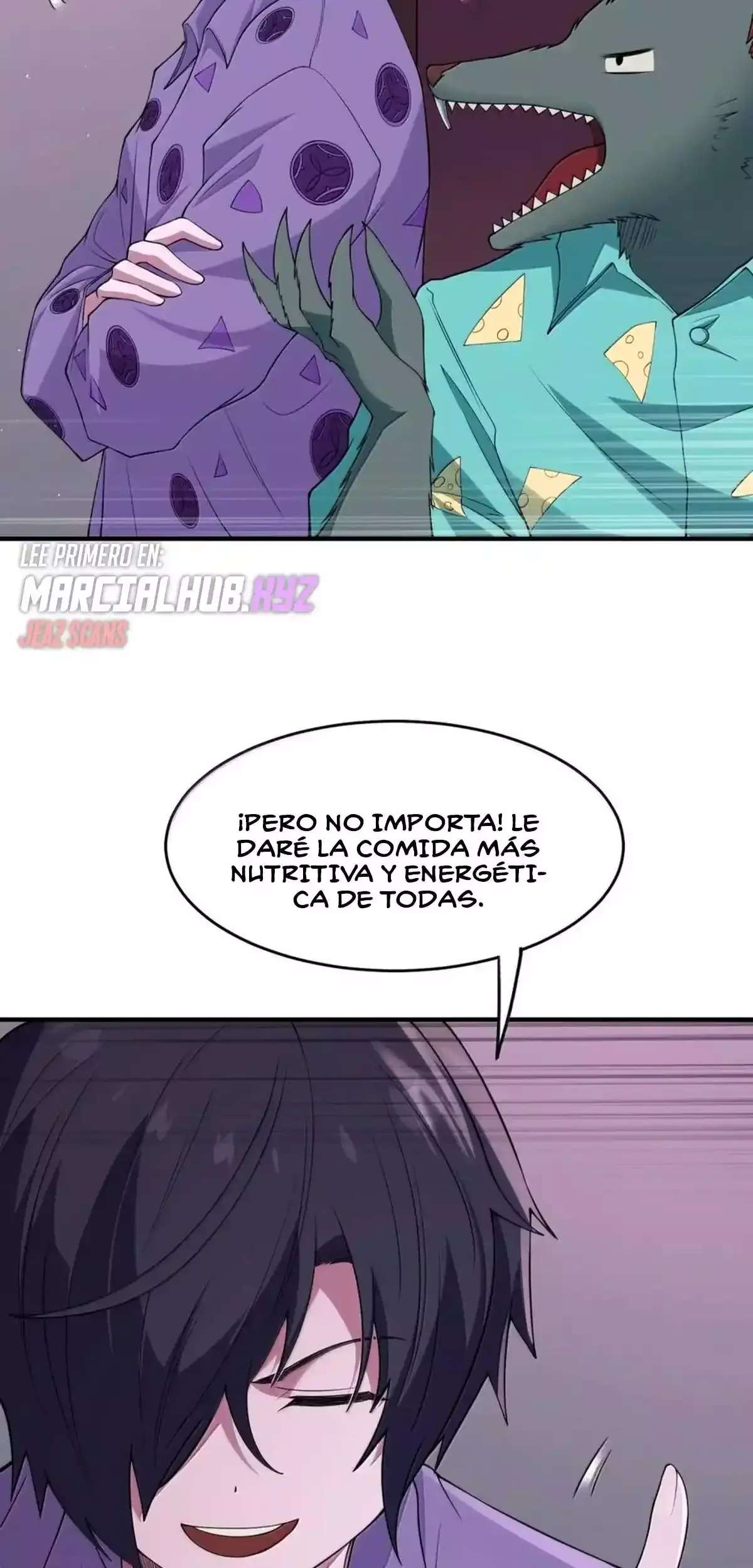 El malvado alquimista no logra controlar a su propio experimento. — Capítulo 16 — 33