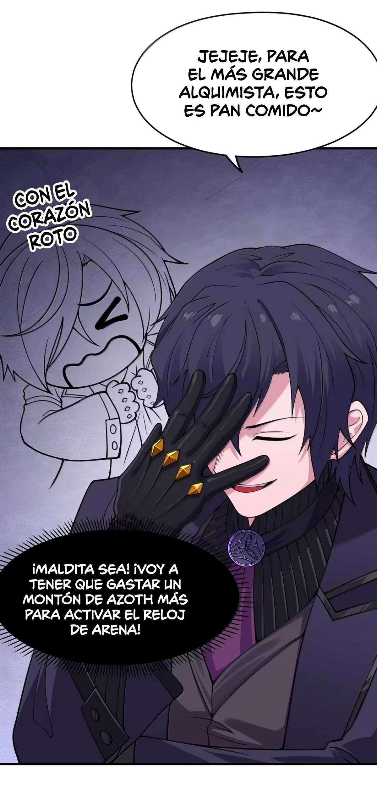 El malvado alquimista no logra controlar a su propio experimento. — Capítulo 63 — 23