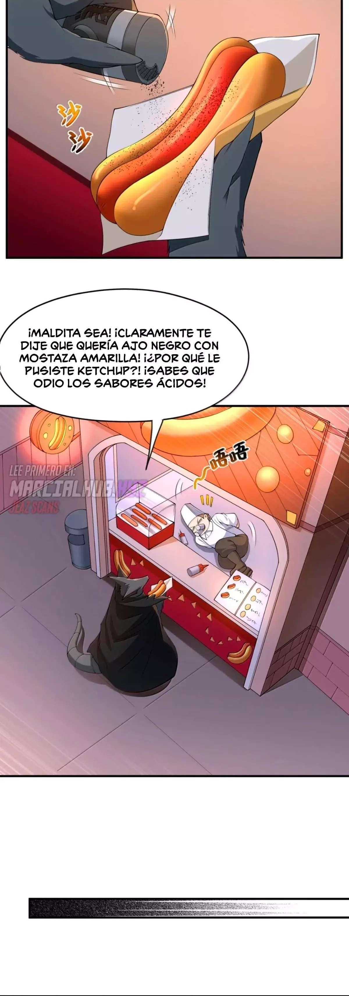 El malvado alquimista no logra controlar a su propio experimento. — Capítulo 19 — 18