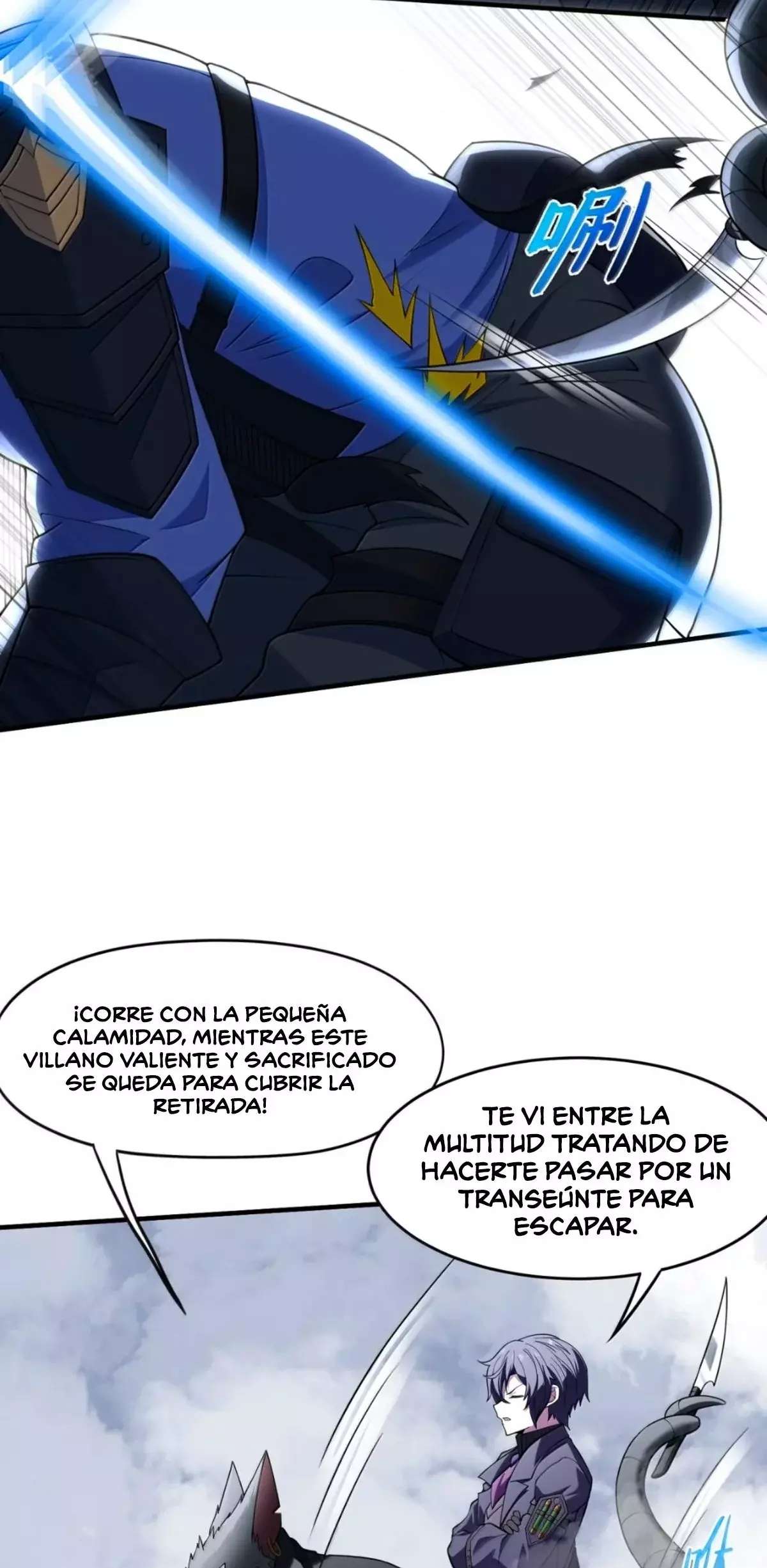 El malvado alquimista no logra controlar a su propio experimento. — Capítulo 19 — 29