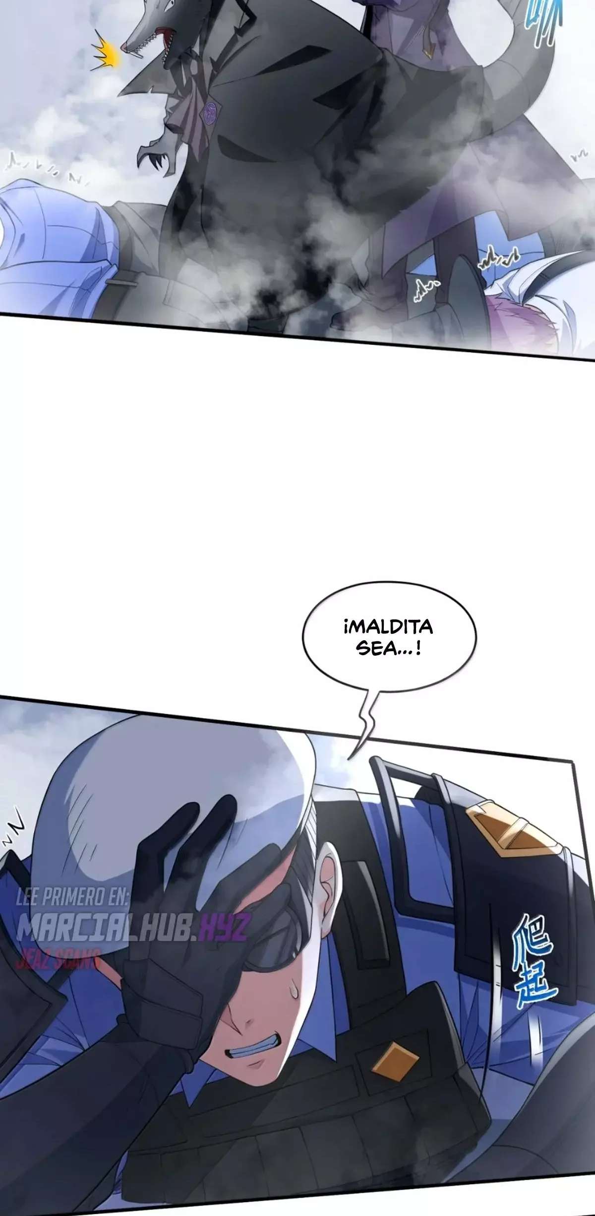 El malvado alquimista no logra controlar a su propio experimento. — Capítulo 19 — 30