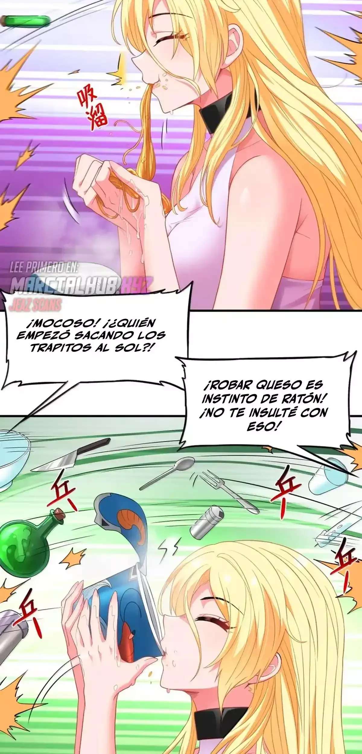 El malvado alquimista no logra controlar a su propio experimento. — Capítulo 17 — 6