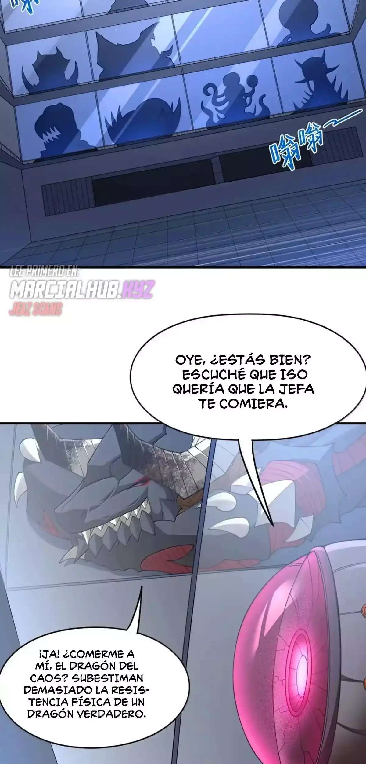 El malvado alquimista no logra controlar a su propio experimento. — Capítulo 17 — 48