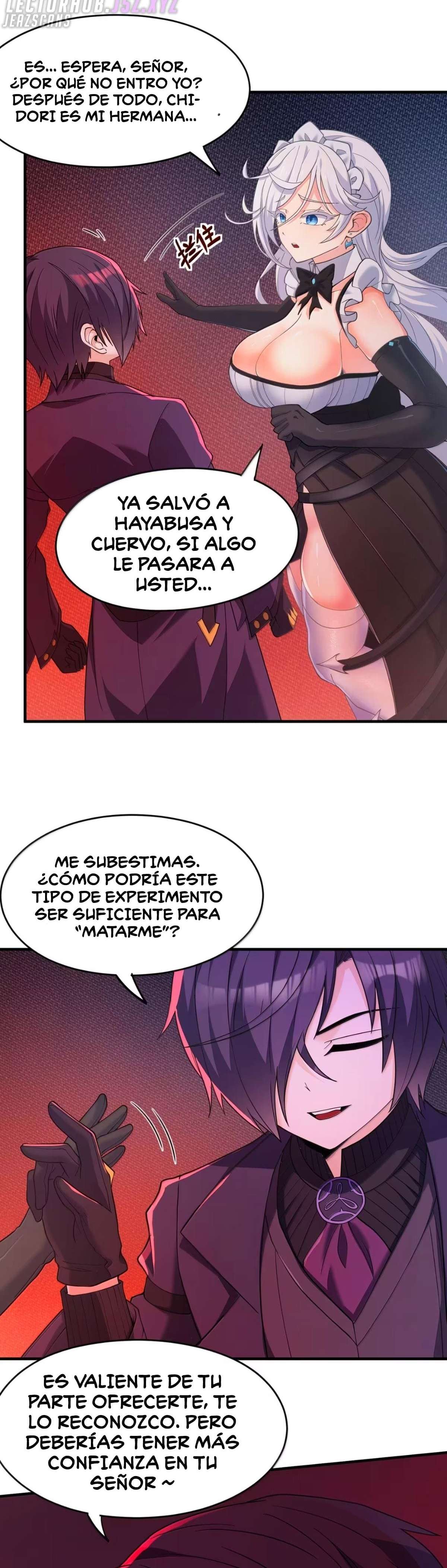 El malvado alquimista no logra controlar a su propio experimento. — Capítulo 44 — 21