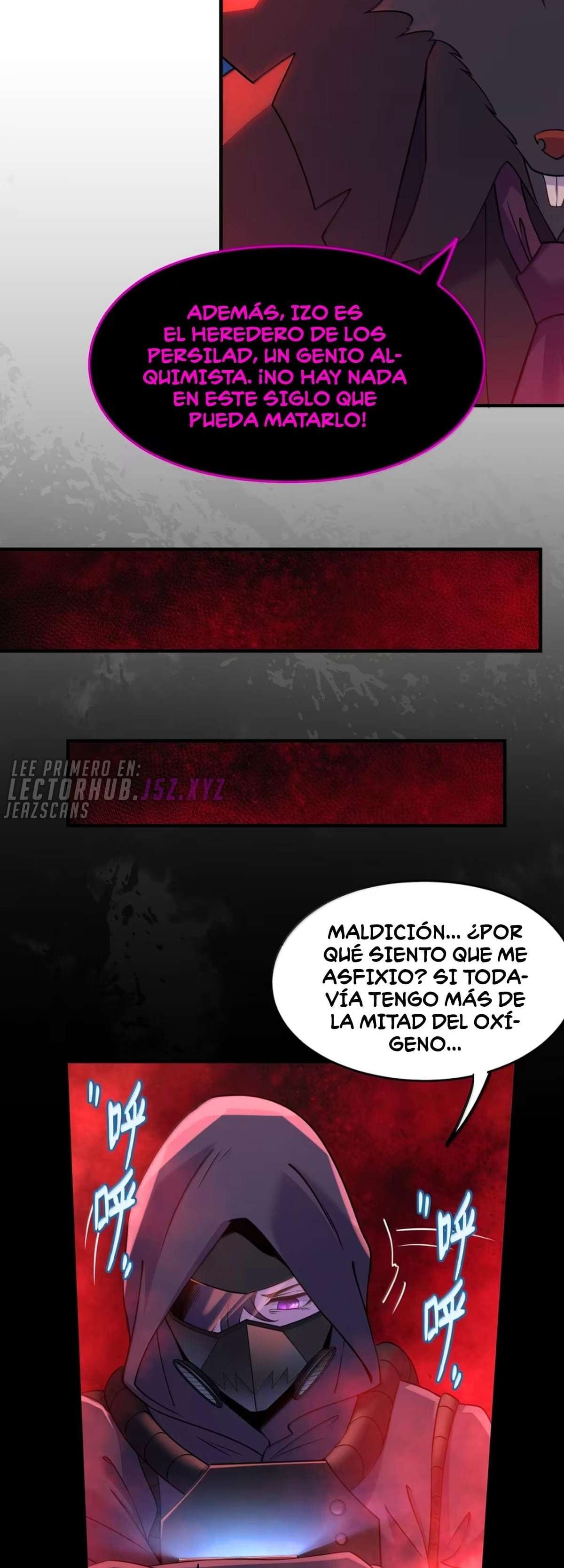 El malvado alquimista no logra controlar a su propio experimento. — Capítulo 44 — 31