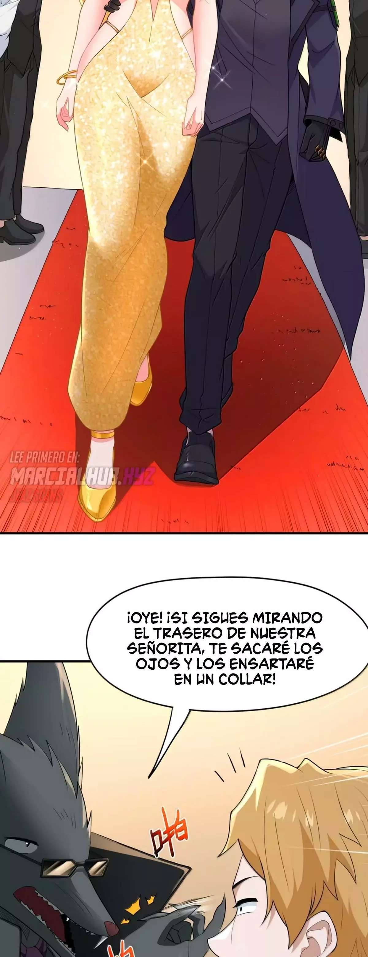 El malvado alquimista no logra controlar a su propio experimento. — Capítulo 25 — 27