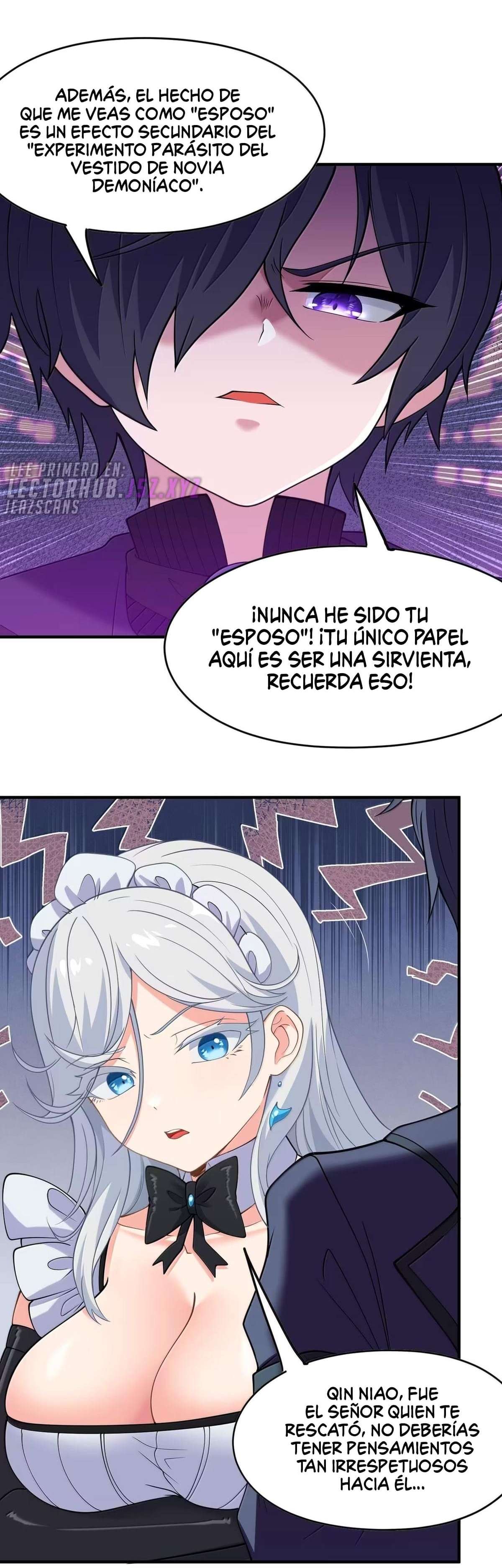 El malvado alquimista no logra controlar a su propio experimento. — Capítulo 49 — 35