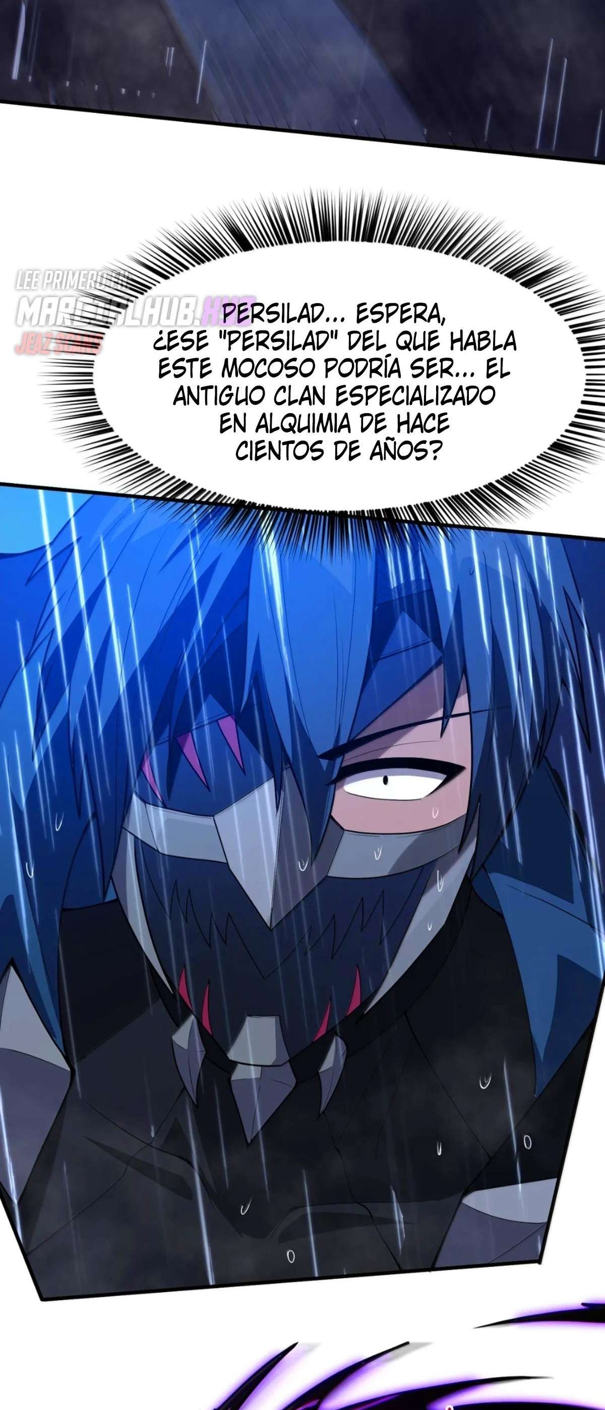 El malvado alquimista no logra controlar a su propio experimento. — Capítulo 30 — 35