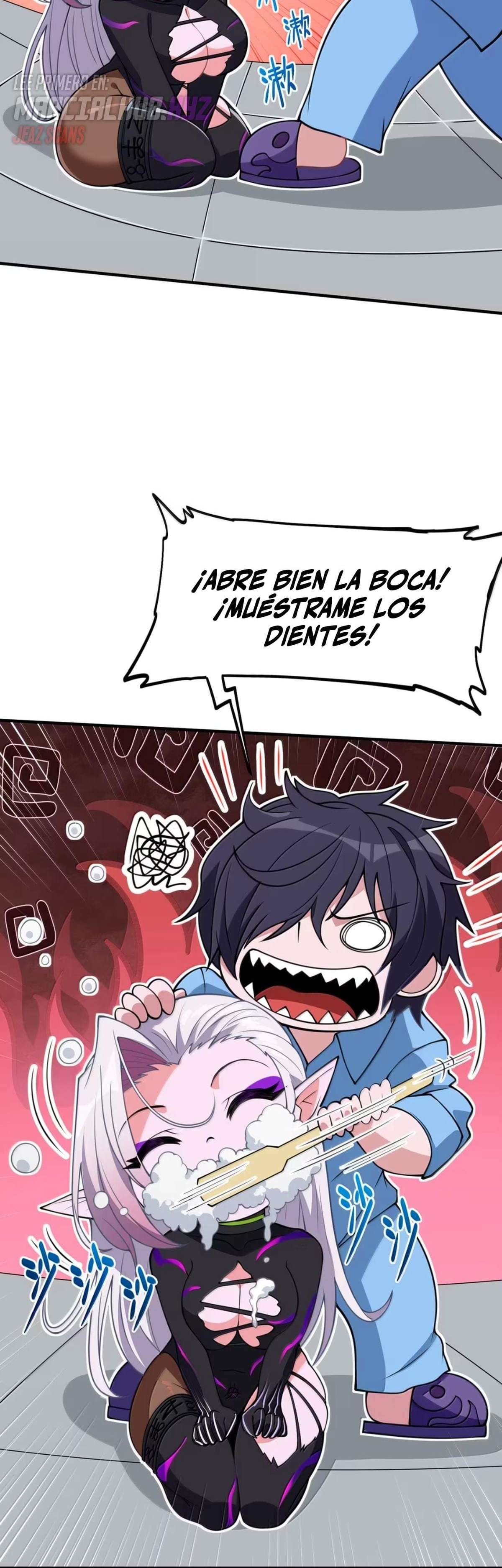 El malvado alquimista no logra controlar a su propio experimento. — Capítulo 35 — 28