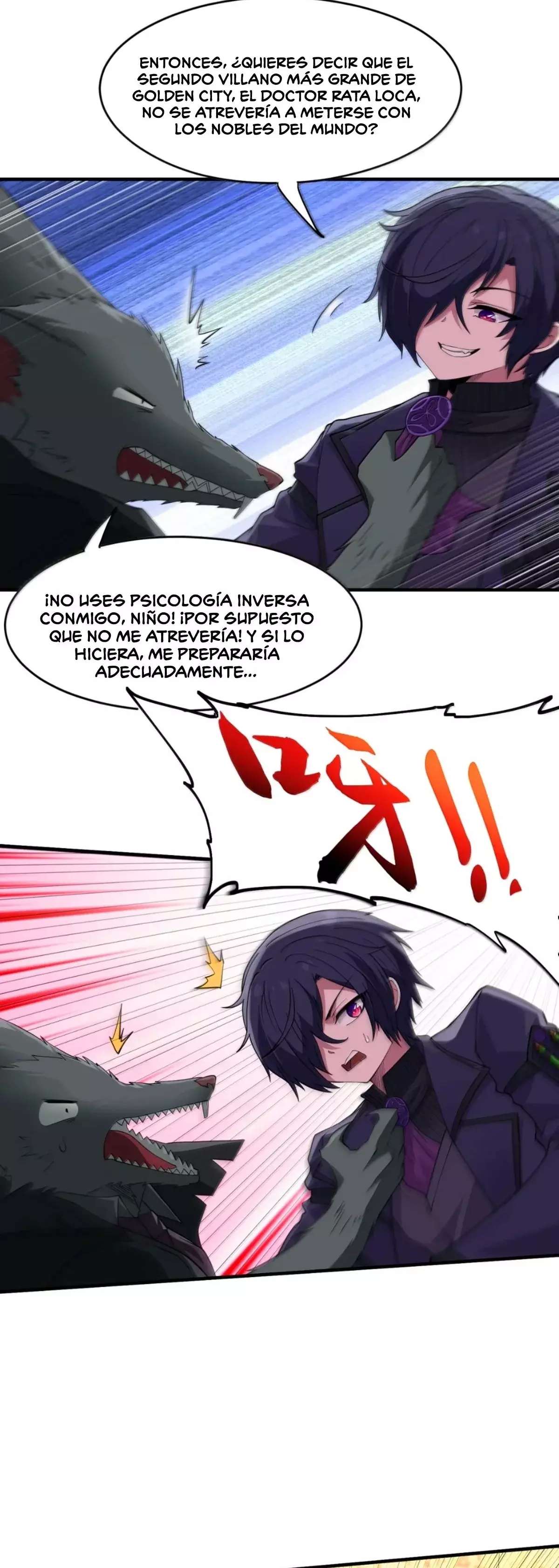 El malvado alquimista no logra controlar a su propio experimento. — Capítulo 21 — 29