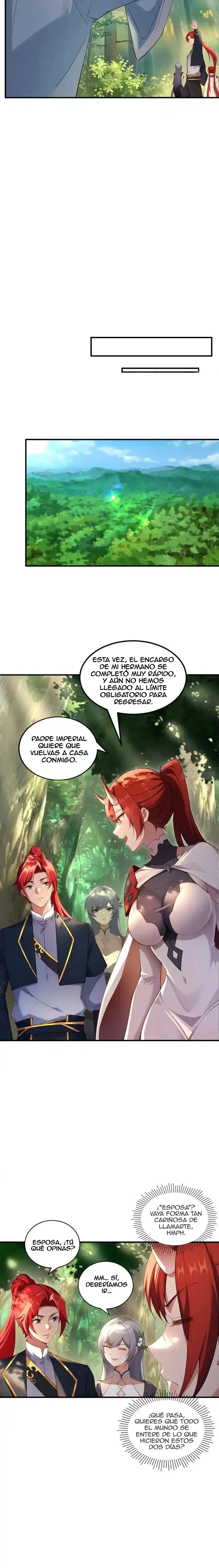 Convertido en un NPC desafortunado: Mi esposa me protege. — Capítulo 112 — 2