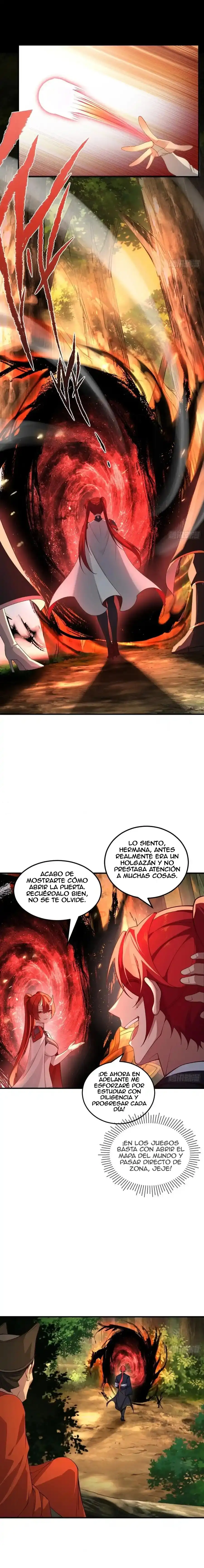 Convertido en un NPC desafortunado: Mi esposa me protege. — Capítulo 112 — 4