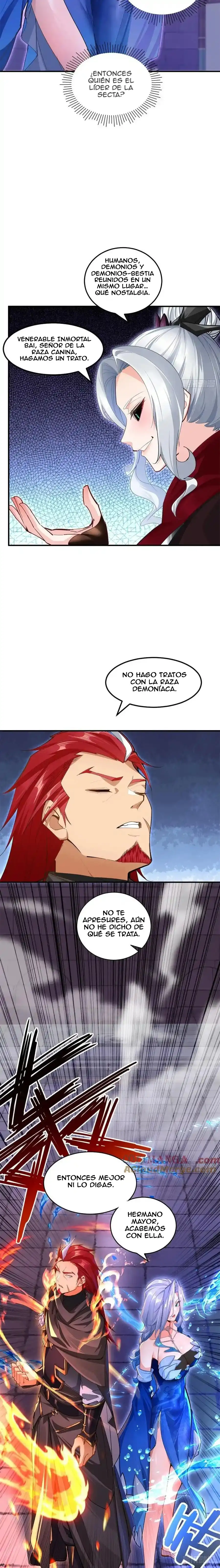 Convertido en un NPC desafortunado: Mi esposa me protege. — Capítulo 116 — 12