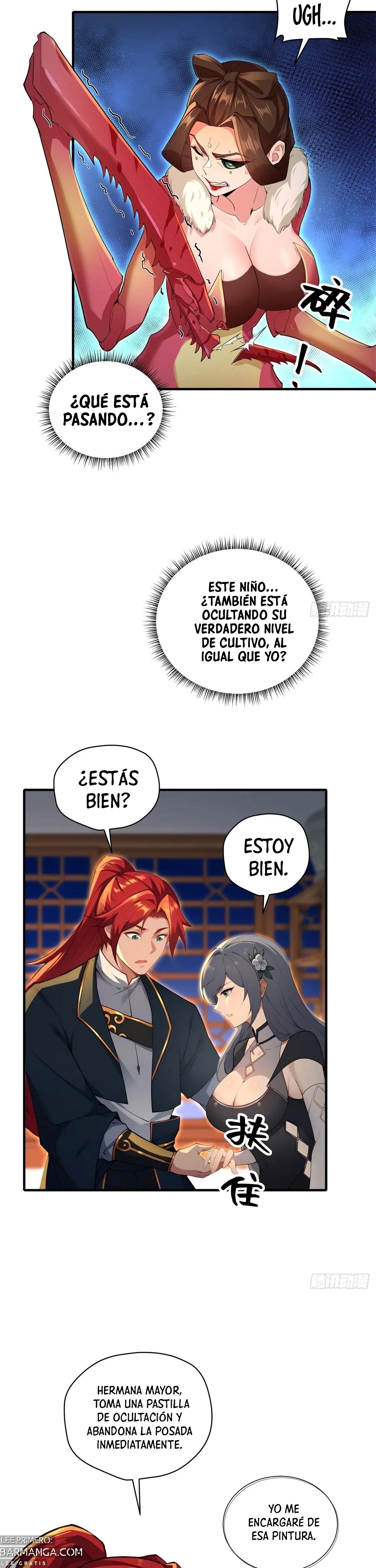 Convertido en un NPC desafortunado: Mi esposa me protege. — Capítulo 107 — 12