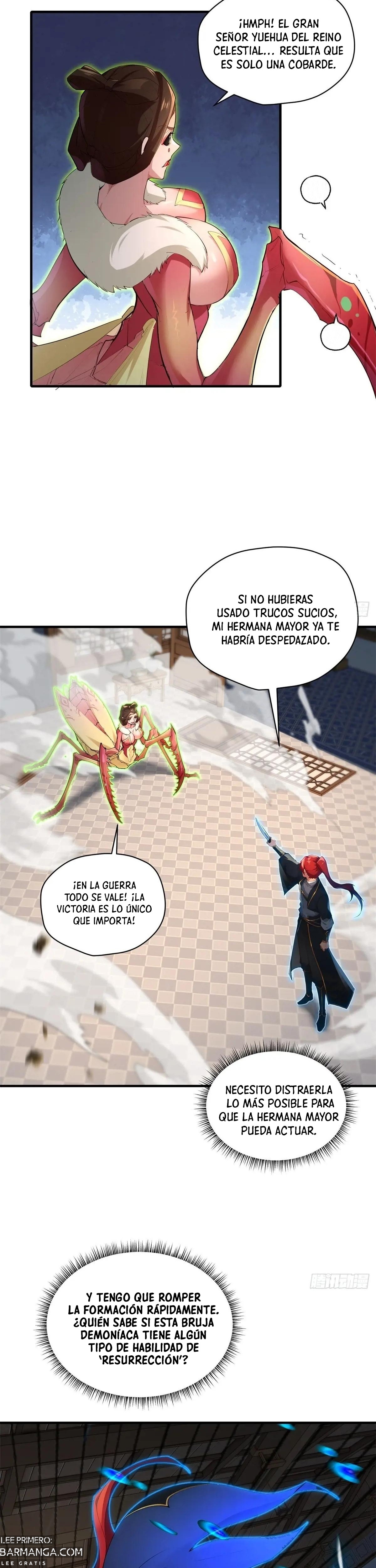 Convertido en un NPC desafortunado: Mi esposa me protege. — Capítulo 107 — 15