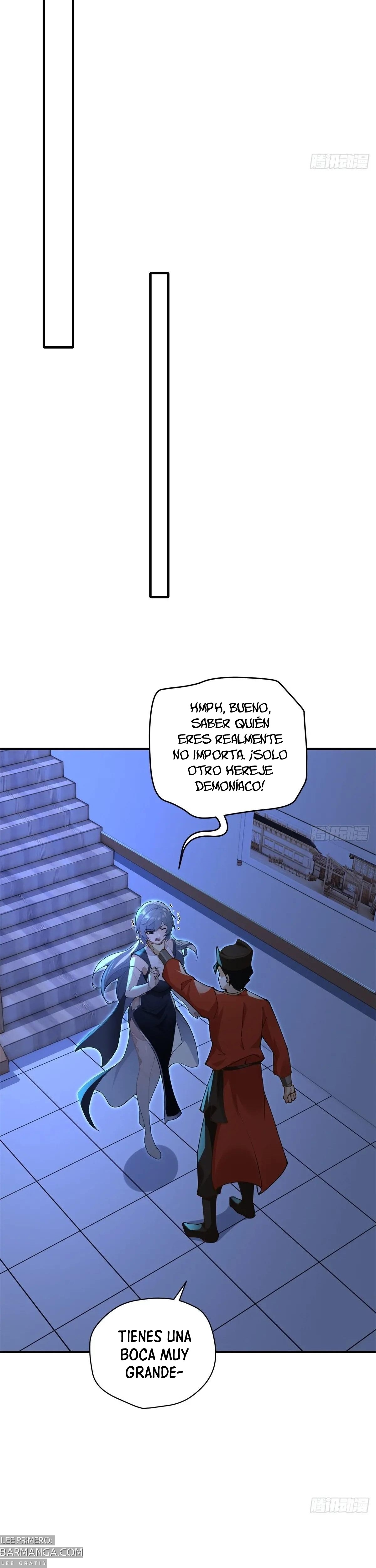 Convertido en un NPC desafortunado: Mi esposa me protege. — Capítulo 108 — 5