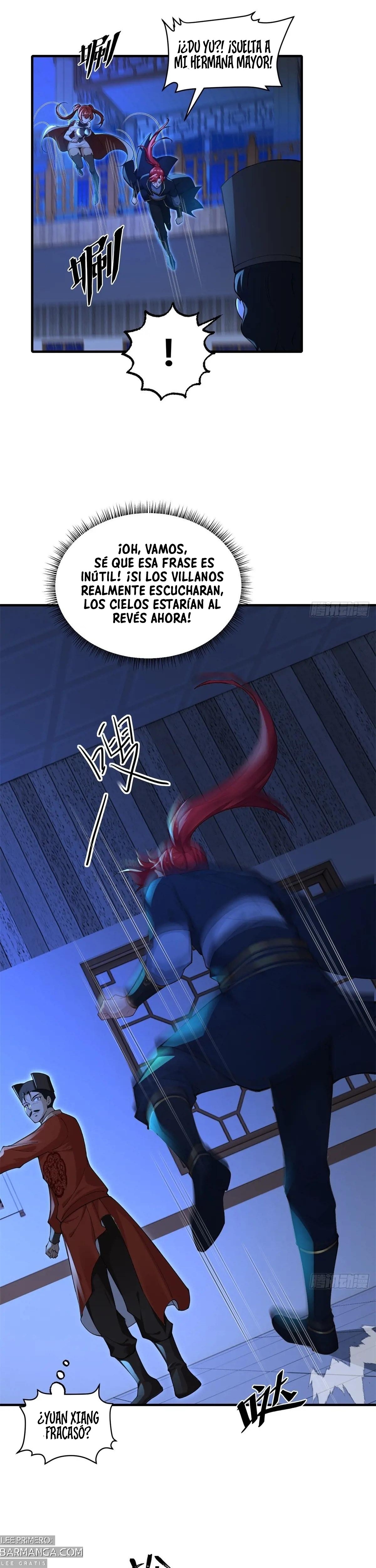 Convertido en un NPC desafortunado: Mi esposa me protege. — Capítulo 108 — 6