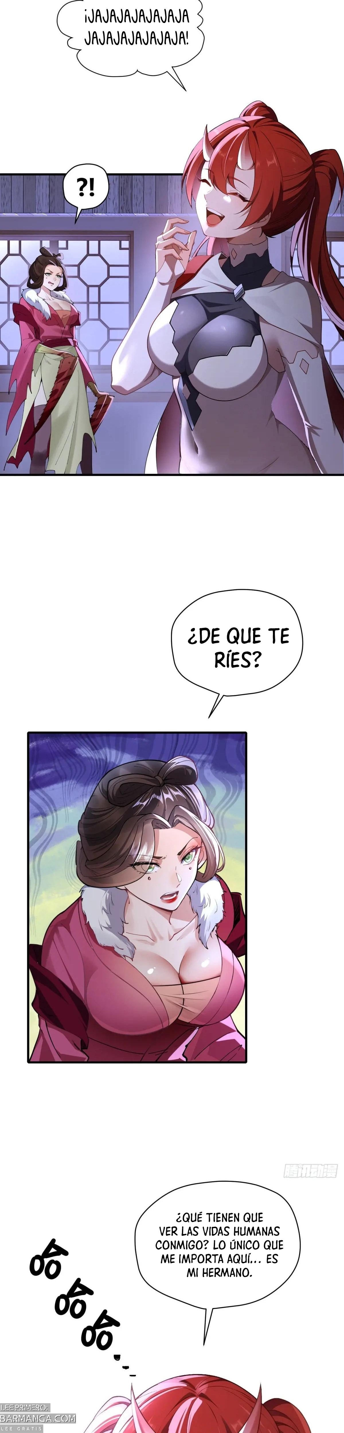 Convertido en un NPC desafortunado: Mi esposa me protege. — Capítulo 108 — 18