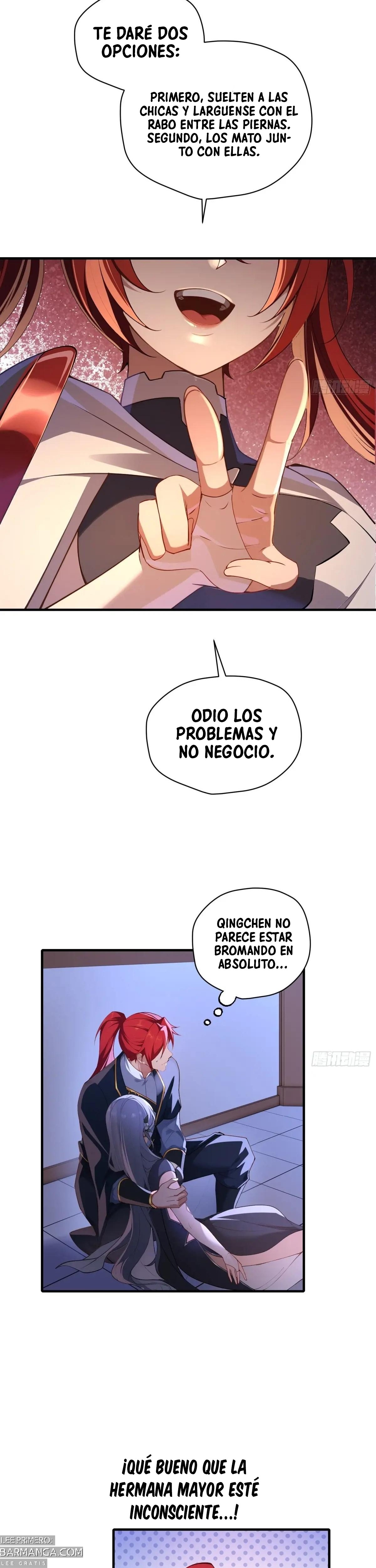 Convertido en un NPC desafortunado: Mi esposa me protege. — Capítulo 108 — 22