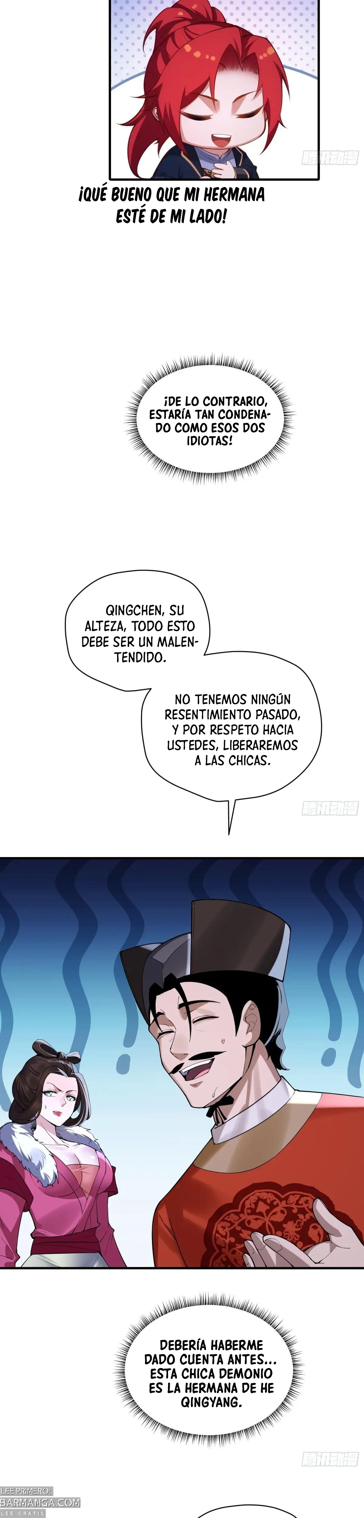 Convertido en un NPC desafortunado: Mi esposa me protege. — Capítulo 108 — 23