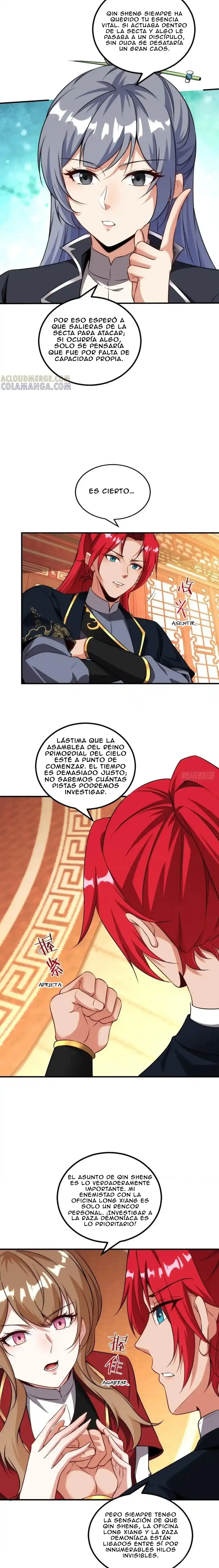 Convertido en un NPC desafortunado: Mi esposa me protege. — Capítulo 123 — 4