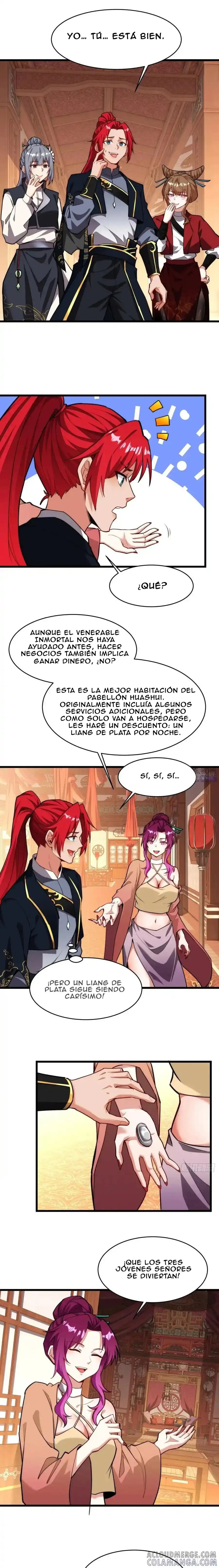 Convertido en un NPC desafortunado: Mi esposa me protege. — Capítulo 122 — 5