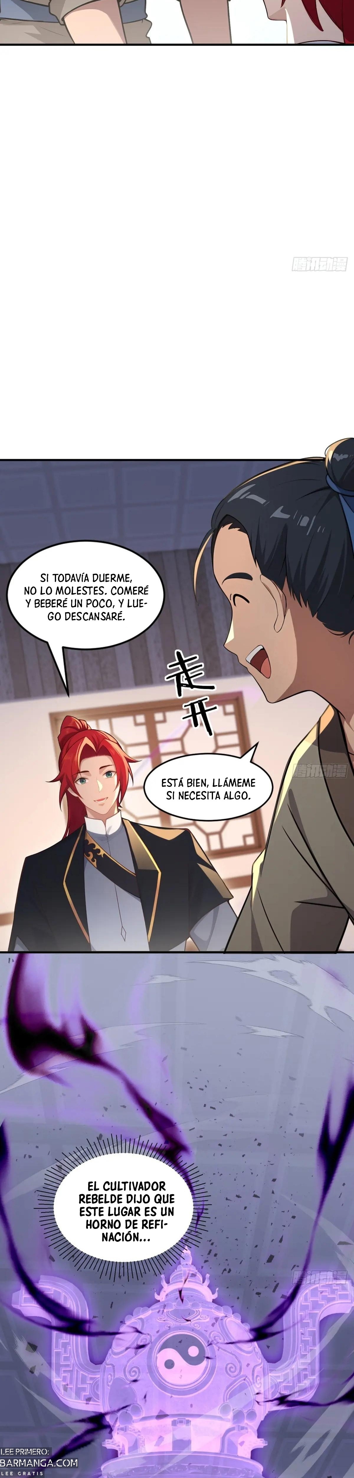 Convertido en un NPC desafortunado: Mi esposa me protege. — Capítulo 106 — 8