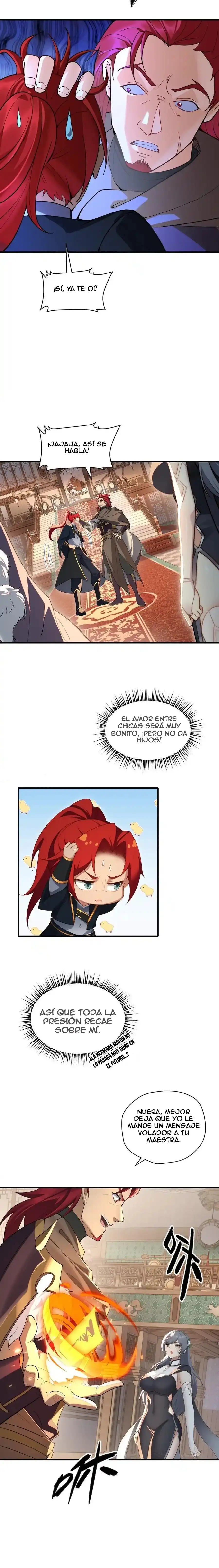 Convertido en un NPC desafortunado: Mi esposa me protege. — Capítulo 113 — 3