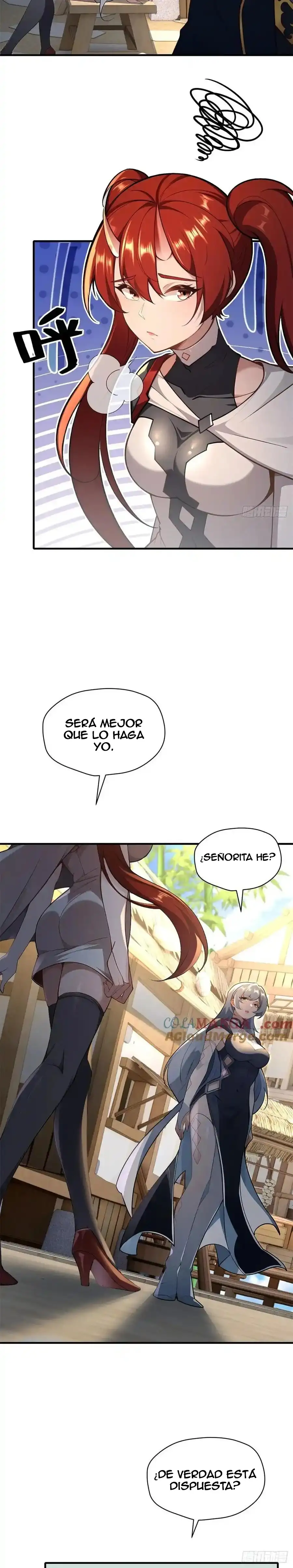 Convertido en un NPC desafortunado: Mi esposa me protege. — Capítulo 110 — 4