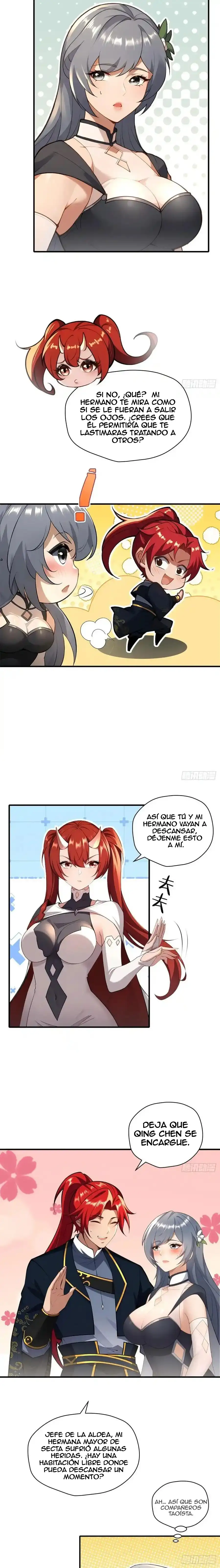 Convertido en un NPC desafortunado: Mi esposa me protege. — Capítulo 110 — 5